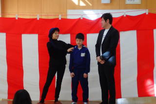 いっしょに漫才をしました。 いっしょに漫才をしました。