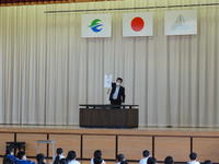 三密についての話をしています。