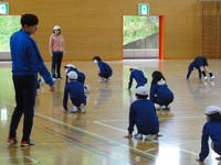 ５年体育の授業