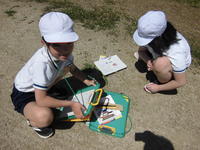 かんさつしてきろくします。