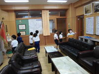 いろんなものにびっくりする１年生