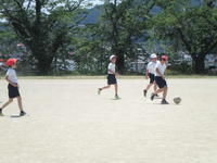 暑いから気をつけて！