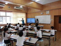 ３年　外国語の授業