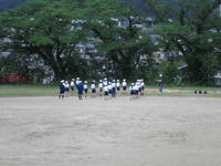 ５年体育の授業の様子