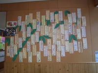 南校舎１階西側壁面