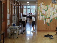 そしてお掃除です。