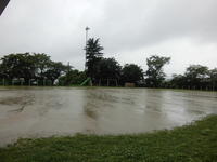 雨だよ～、残念。。。