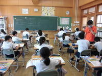 ５年社会の授業の様子