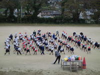 準備運動をしっかりねぇ～。