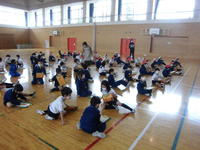 ２年児童たち楽しみにしていました。