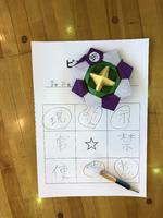 ６年生を中心に集会委員の皆さん，素敵なプレゼントありがとう。