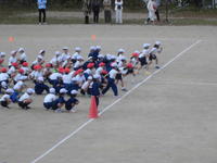 きんちょ～う。よ～い、どん！