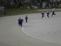 高学年の走り。びゅ～ん！