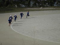 風を切る早さ。さすが！！