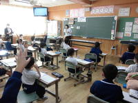 １年生の授業（算数）