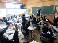 ４年生の授業（国語）