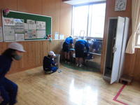 流し場も丁寧に。。。