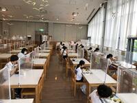 朝食も静かにいただきました。 朝食も静かにいただきました。