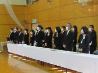 教職員も見守っています。 教職員も見守っています。