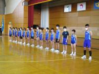 応援をうける選手たち