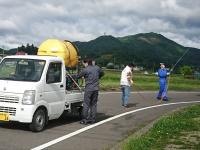 広い敷地を移動して。。。