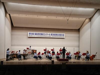 本宮第一吹奏楽部の演奏 本宮第一吹奏楽部の演奏