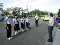 「思いっきり発表して来てください」