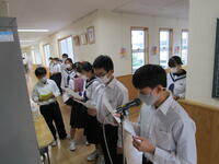 「おはようございます。」