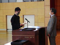 生徒代表誓いの言葉