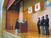 生徒代表のお別れの言葉