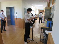 3年生代表発表 3年生代表発表