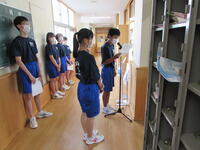 壮行会の様子 壮行会の様子