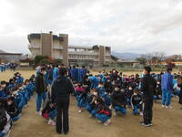 素早い避難で人員点呼