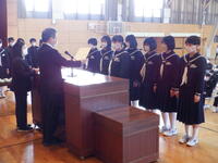 学校長賞 女子ハンドボール部 学校長賞 女子ハンドボール部