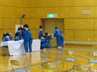 布も丁寧にかけて･･･