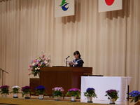 卒業生代表答辞