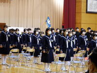 式歌の際はマスク着用にて