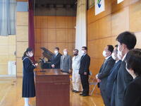 生徒代表贈る言葉