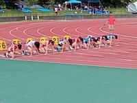 1年女子１００ｍスタート