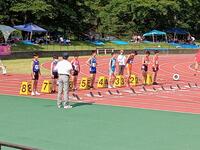 １年男子１００ｍスタート