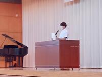 ２学年代表生徒の発表