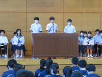 立会演説会開始