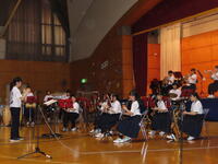 吹奏楽部演奏の様子 吹奏楽部演奏の様子