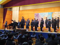 合唱コンクールの様子 合唱コンクールの様子