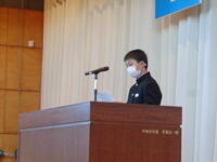 １年代表生徒発表