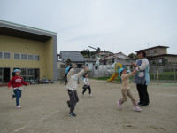 すみれ柏餅レース