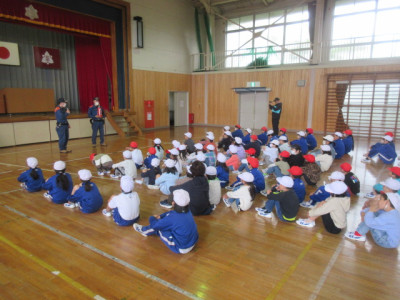 消防署の方のお話