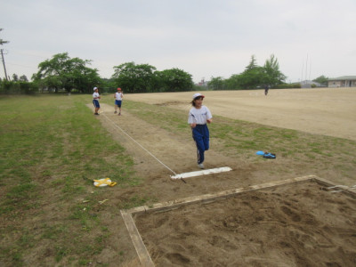 5.20　６年陸上練習１