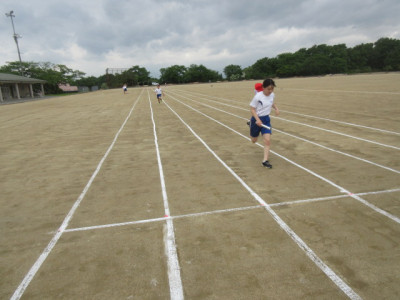 5.20　６年陸上練習３