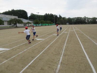 5.20　６年陸上練習４